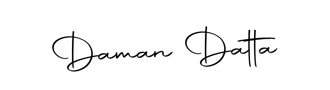 The best way (Autography-DOLnW) to make a short signature is to pick only two or three words in your name. The name Daman Datta include a total of six letters. For converting this name. Daman Datta signature style 10 images and pictures png