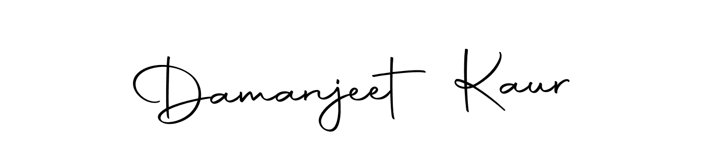 Make a beautiful signature design for name Damanjeet Kaur. With this signature (Autography-DOLnW) style, you can create a handwritten signature for free. Damanjeet Kaur signature style 10 images and pictures png