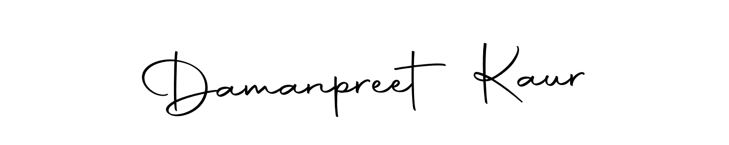 Make a beautiful signature design for name Damanpreet Kaur. With this signature (Autography-DOLnW) style, you can create a handwritten signature for free. Damanpreet Kaur signature style 10 images and pictures png