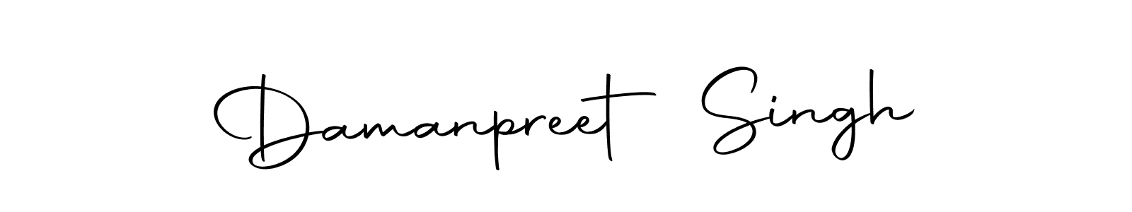 Make a beautiful signature design for name Damanpreet Singh. With this signature (Autography-DOLnW) style, you can create a handwritten signature for free. Damanpreet Singh signature style 10 images and pictures png