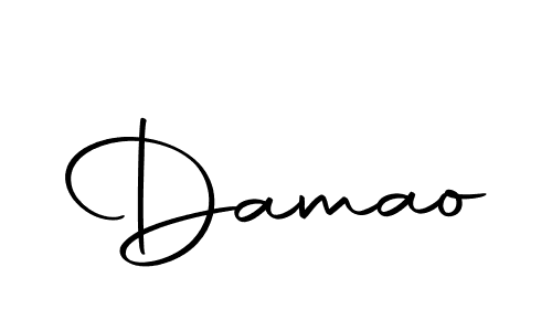 How to make Damao name signature. Use Autography-DOLnW style for creating short signs online. This is the latest handwritten sign. Damao signature style 10 images and pictures png