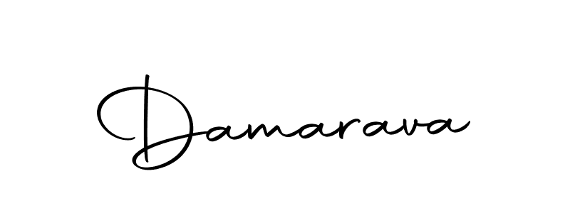Design your own signature with our free online signature maker. With this signature software, you can create a handwritten (Autography-DOLnW) signature for name Damarava. Damarava signature style 10 images and pictures png