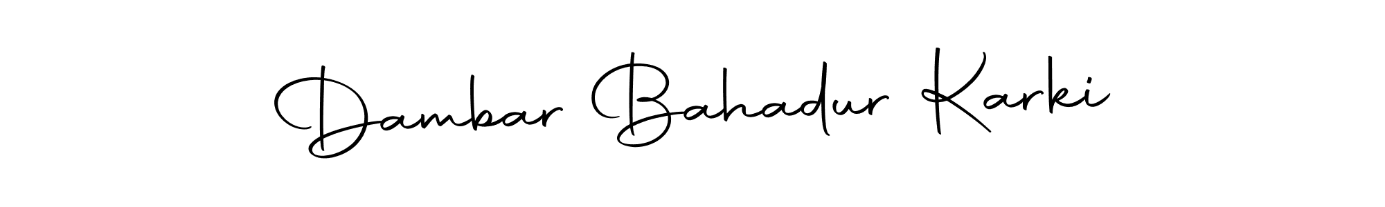 if you are searching for the best signature style for your name Dambar Bahadur Karki. so please give up your signature search. here we have designed multiple signature styles  using Autography-DOLnW. Dambar Bahadur Karki signature style 10 images and pictures png