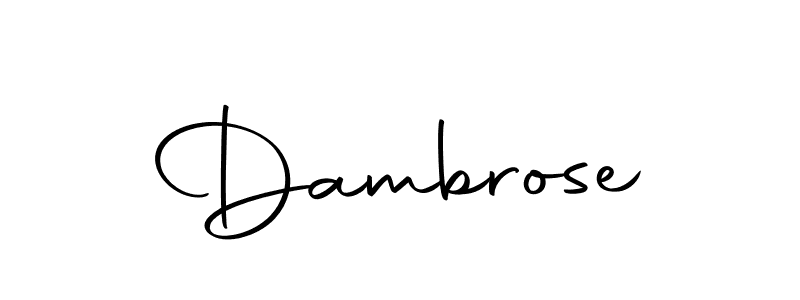 It looks lik you need a new signature style for name Dambrose. Design unique handwritten (Autography-DOLnW) signature with our free signature maker in just a few clicks. Dambrose signature style 10 images and pictures png