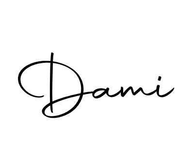 Similarly Autography-DOLnW is the best handwritten signature design. Signature creator online .You can use it as an online autograph creator for name Dami. Dami signature style 10 images and pictures png