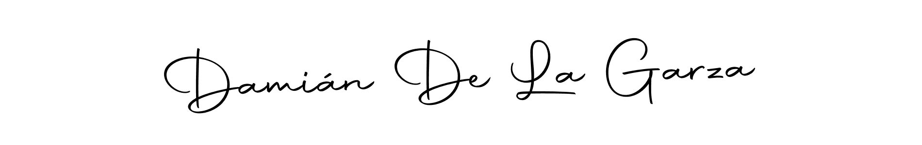 Design your own signature with our free online signature maker. With this signature software, you can create a handwritten (Autography-DOLnW) signature for name Damián De La Garza. Damián De La Garza signature style 10 images and pictures png