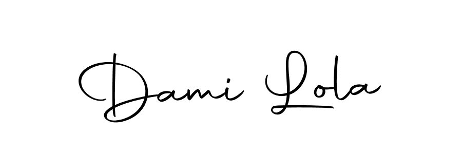 Dami Lola stylish signature style. Best Handwritten Sign (Autography-DOLnW) for my name. Handwritten Signature Collection Ideas for my name Dami Lola. Dami Lola signature style 10 images and pictures png