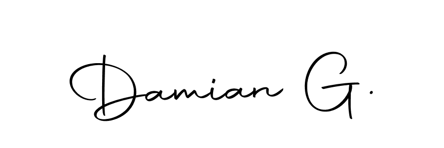 Here are the top 10 professional signature styles for the name Damian G.. These are the best autograph styles you can use for your name. Damian G. signature style 10 images and pictures png