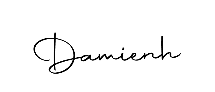 Here are the top 10 professional signature styles for the name Damienh. These are the best autograph styles you can use for your name. Damienh signature style 10 images and pictures png