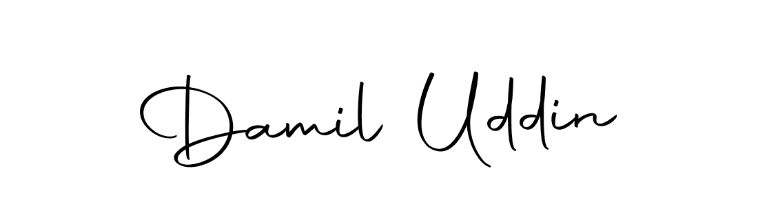if you are searching for the best signature style for your name Damil Uddin. so please give up your signature search. here we have designed multiple signature styles  using Autography-DOLnW. Damil Uddin signature style 10 images and pictures png
