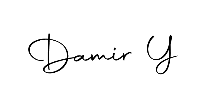 Damir Y stylish signature style. Best Handwritten Sign (Autography-DOLnW) for my name. Handwritten Signature Collection Ideas for my name Damir Y. Damir Y signature style 10 images and pictures png