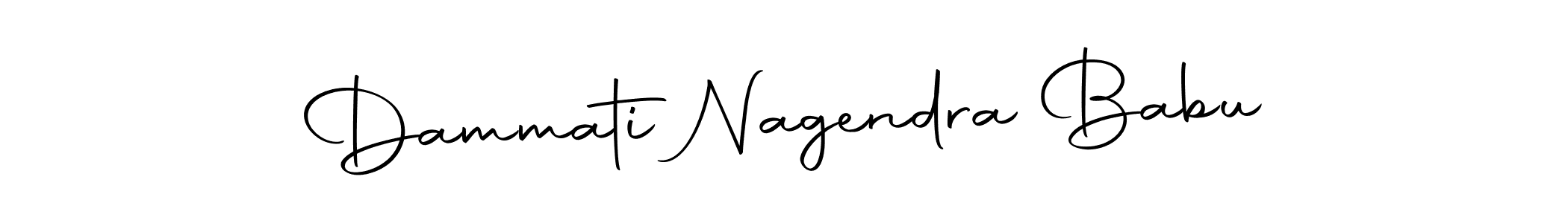Make a beautiful signature design for name Dammati Nagendra Babu. With this signature (Autography-DOLnW) style, you can create a handwritten signature for free. Dammati Nagendra Babu signature style 10 images and pictures png