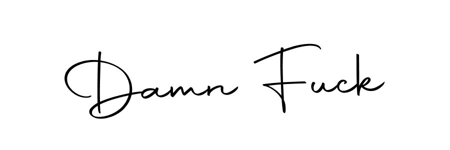 Create a beautiful signature design for name Damn Fuck. With this signature (Autography-DOLnW) fonts, you can make a handwritten signature for free. Damn Fuck signature style 10 images and pictures png