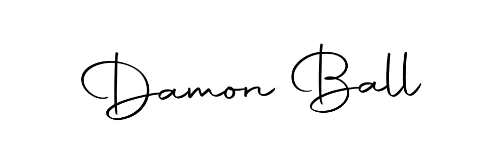 Also we have Damon Ball name is the best signature style. Create professional handwritten signature collection using Autography-DOLnW autograph style. Damon Ball signature style 10 images and pictures png