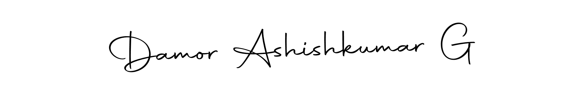 How to make Damor Ashishkumar G signature? Autography-DOLnW is a professional autograph style. Create handwritten signature for Damor Ashishkumar G name. Damor Ashishkumar G signature style 10 images and pictures png