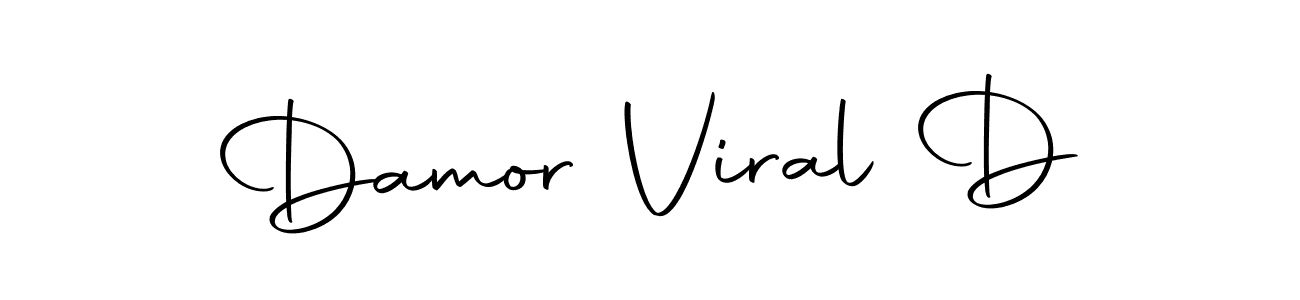 You should practise on your own different ways (Autography-DOLnW) to write your name (Damor Viral D) in signature. don't let someone else do it for you. Damor Viral D signature style 10 images and pictures png