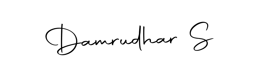 Design your own signature with our free online signature maker. With this signature software, you can create a handwritten (Autography-DOLnW) signature for name Damrudhar S. Damrudhar S signature style 10 images and pictures png