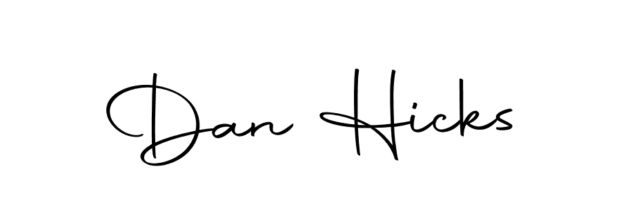 Use a signature maker to create a handwritten signature online. With this signature software, you can design (Autography-DOLnW) your own signature for name Dan Hicks. Dan Hicks signature style 10 images and pictures png
