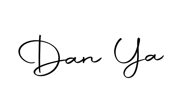 How to make Dan Ya signature? Autography-DOLnW is a professional autograph style. Create handwritten signature for Dan Ya name. Dan Ya signature style 10 images and pictures png