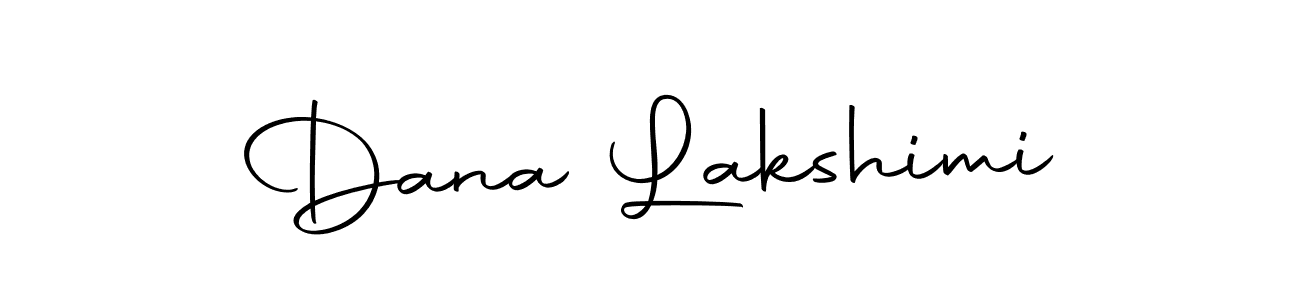 Make a beautiful signature design for name Dana Lakshimi. Use this online signature maker to create a handwritten signature for free. Dana Lakshimi signature style 10 images and pictures png