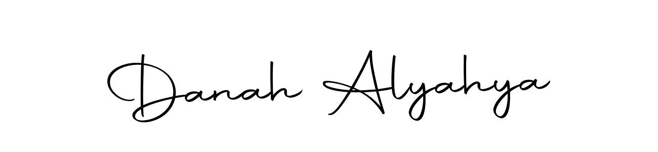 It looks lik you need a new signature style for name Danah Alyahya. Design unique handwritten (Autography-DOLnW) signature with our free signature maker in just a few clicks. Danah Alyahya signature style 10 images and pictures png