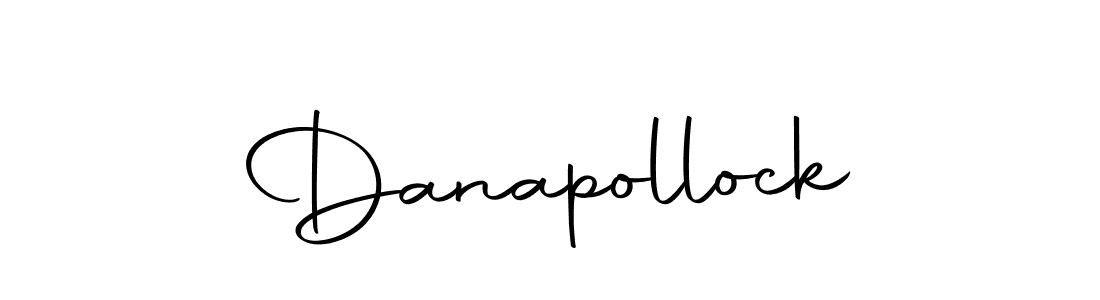 How to make Danapollock name signature. Use Autography-DOLnW style for creating short signs online. This is the latest handwritten sign. Danapollock signature style 10 images and pictures png