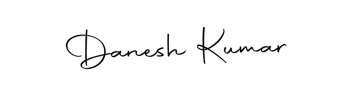How to make Danesh Kumar name signature. Use Autography-DOLnW style for creating short signs online. This is the latest handwritten sign. Danesh Kumar signature style 10 images and pictures png