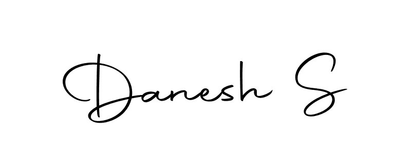 You should practise on your own different ways (Autography-DOLnW) to write your name (Danesh S) in signature. don't let someone else do it for you. Danesh S signature style 10 images and pictures png