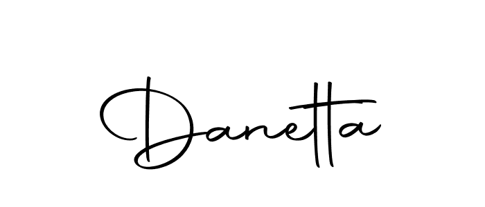 Create a beautiful signature design for name Danetta. With this signature (Autography-DOLnW) fonts, you can make a handwritten signature for free. Danetta signature style 10 images and pictures png