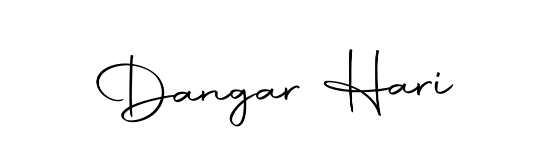 How to make Dangar Hari name signature. Use Autography-DOLnW style for creating short signs online. This is the latest handwritten sign. Dangar Hari signature style 10 images and pictures png