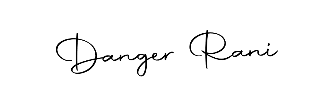 Use a signature maker to create a handwritten signature online. With this signature software, you can design (Autography-DOLnW) your own signature for name Danger Rani. Danger Rani signature style 10 images and pictures png