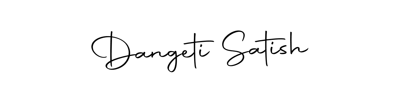 You should practise on your own different ways (Autography-DOLnW) to write your name (Dangeti Satish) in signature. don't let someone else do it for you. Dangeti Satish signature style 10 images and pictures png