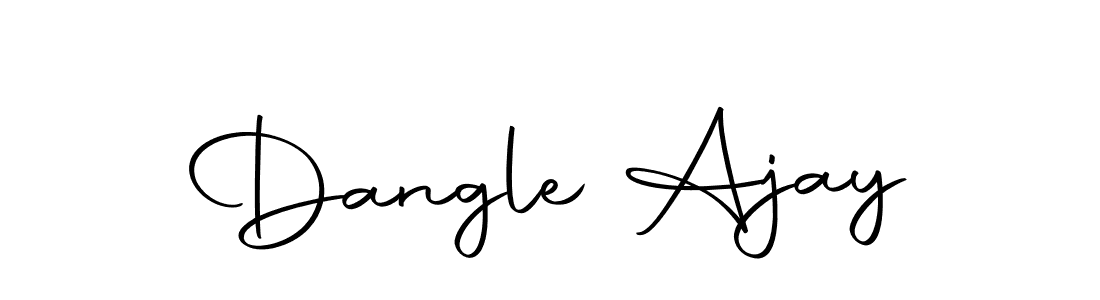 You can use this online signature creator to create a handwritten signature for the name Dangle Ajay. This is the best online autograph maker. Dangle Ajay signature style 10 images and pictures png