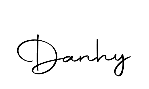 if you are searching for the best signature style for your name Danhy. so please give up your signature search. here we have designed multiple signature styles  using Autography-DOLnW. Danhy signature style 10 images and pictures png