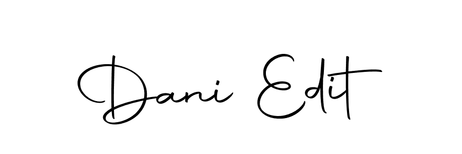 How to make Dani Edit name signature. Use Autography-DOLnW style for creating short signs online. This is the latest handwritten sign. Dani Edit signature style 10 images and pictures png