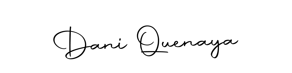 The best way (Autography-DOLnW) to make a short signature is to pick only two or three words in your name. The name Dani Quenaya include a total of six letters. For converting this name. Dani Quenaya signature style 10 images and pictures png