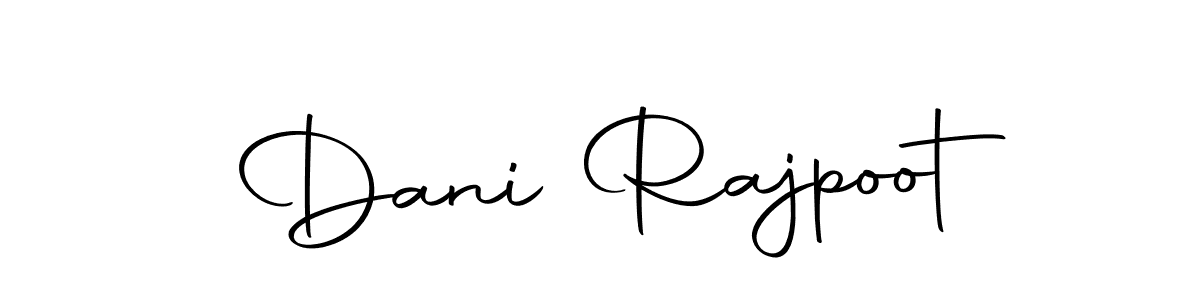 The best way (Autography-DOLnW) to make a short signature is to pick only two or three words in your name. The name Dani Rajpoot include a total of six letters. For converting this name. Dani Rajpoot signature style 10 images and pictures png