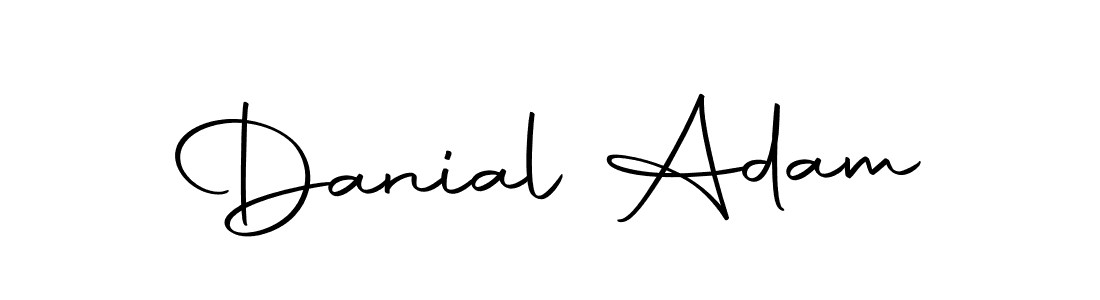 This is the best signature style for the Danial Adam name. Also you like these signature font (Autography-DOLnW). Mix name signature. Danial Adam signature style 10 images and pictures png