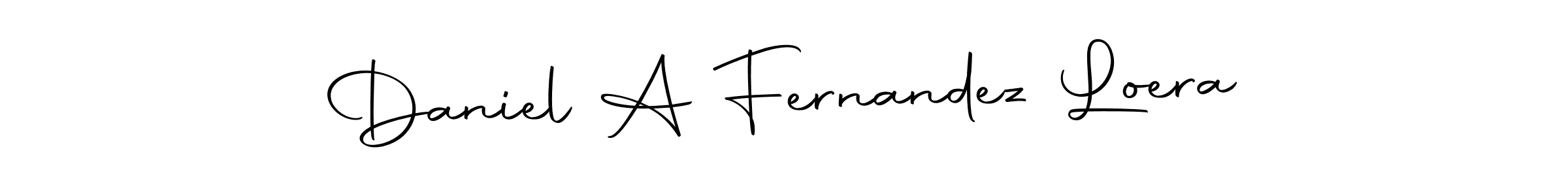 You should practise on your own different ways (Autography-DOLnW) to write your name (Daniel A Fernandez Loera) in signature. don't let someone else do it for you. Daniel A Fernandez Loera signature style 10 images and pictures png
