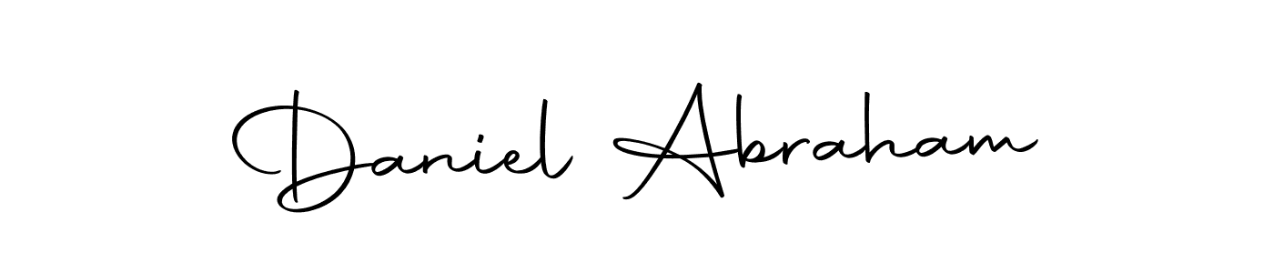 Make a beautiful signature design for name Daniel Abraham. With this signature (Autography-DOLnW) style, you can create a handwritten signature for free. Daniel Abraham signature style 10 images and pictures png