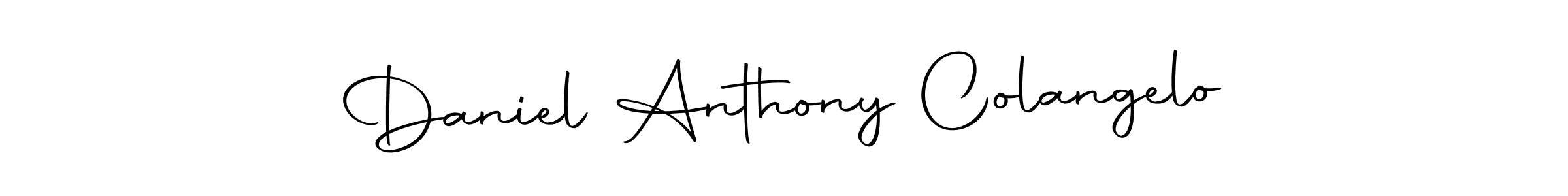 Design your own signature with our free online signature maker. With this signature software, you can create a handwritten (Autography-DOLnW) signature for name Daniel Anthony Colangelo. Daniel Anthony Colangelo signature style 10 images and pictures png