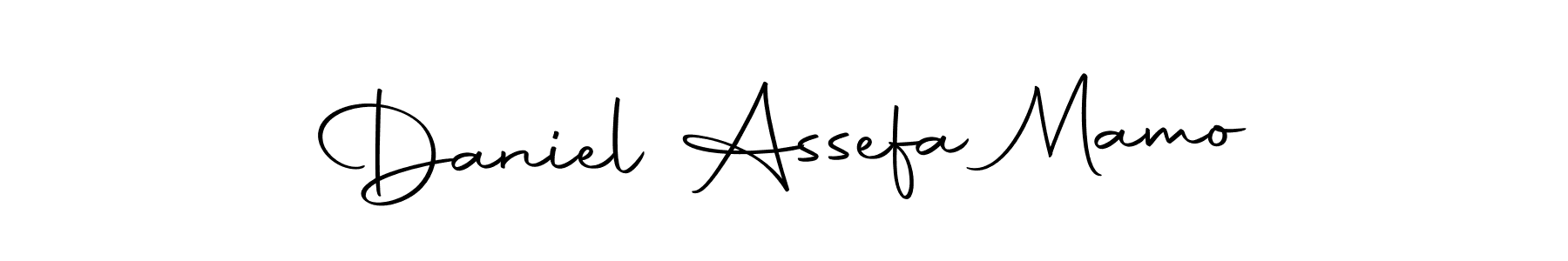 Create a beautiful signature design for name Daniel Assefa Mamo. With this signature (Autography-DOLnW) fonts, you can make a handwritten signature for free. Daniel Assefa Mamo signature style 10 images and pictures png