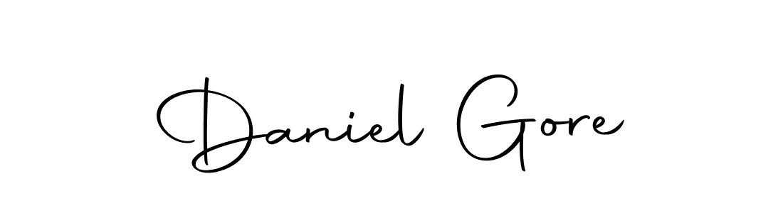Make a beautiful signature design for name Daniel Gore. With this signature (Autography-DOLnW) style, you can create a handwritten signature for free. Daniel Gore signature style 10 images and pictures png