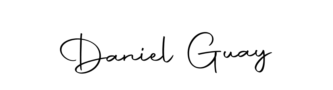 Create a beautiful signature design for name Daniel Guay. With this signature (Autography-DOLnW) fonts, you can make a handwritten signature for free. Daniel Guay signature style 10 images and pictures png