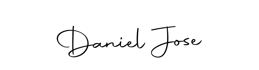 Design your own signature with our free online signature maker. With this signature software, you can create a handwritten (Autography-DOLnW) signature for name Daniel Jose. Daniel Jose signature style 10 images and pictures png