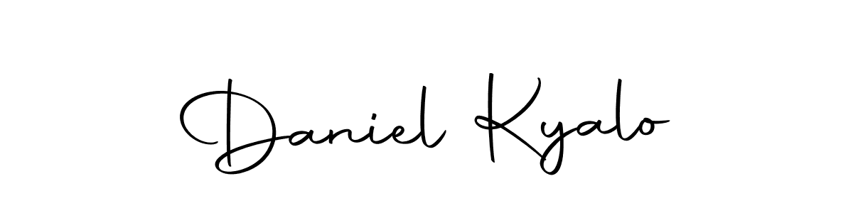Make a short Daniel Kyalo signature style. Manage your documents anywhere anytime using Autography-DOLnW. Create and add eSignatures, submit forms, share and send files easily. Daniel Kyalo signature style 10 images and pictures png