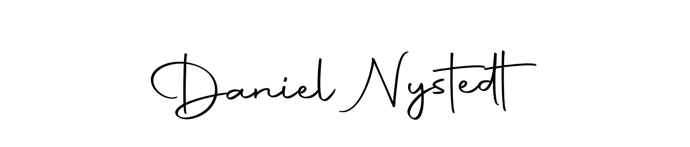 Create a beautiful signature design for name Daniel Nystedt. With this signature (Autography-DOLnW) fonts, you can make a handwritten signature for free. Daniel Nystedt signature style 10 images and pictures png