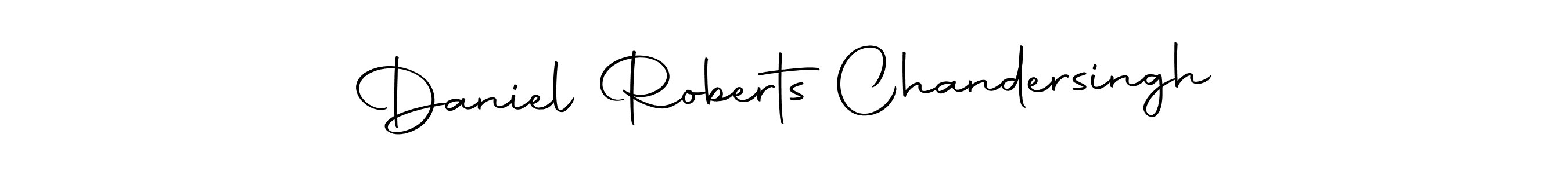 How to Draw Daniel Roberts Chandersingh signature style? Autography-DOLnW is a latest design signature styles for name Daniel Roberts Chandersingh. Daniel Roberts Chandersingh signature style 10 images and pictures png