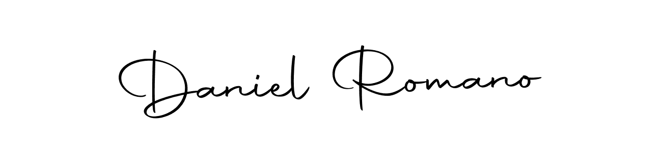 Make a beautiful signature design for name Daniel Romano. With this signature (Autography-DOLnW) style, you can create a handwritten signature for free. Daniel Romano signature style 10 images and pictures png