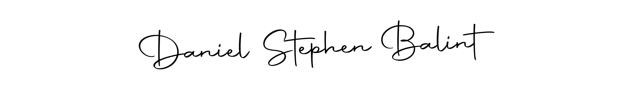 Create a beautiful signature design for name Daniel Stephen Balint. With this signature (Autography-DOLnW) fonts, you can make a handwritten signature for free. Daniel Stephen Balint signature style 10 images and pictures png